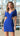 Cocktail Dresses Mini Short Homecoming Cocktail Dress Royal
