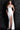 Formal Dresses Prom Long Fitted Formal High Slit Dress Off White