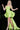 Cocktail Dresses Fitted Short Ruffle Cocktail Dress Lime
