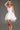 Cocktail Dresses Short Feather Hem Cocktail Dress White