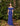Formal Dresses Formal Long Belted Peplum Evening Dress Sapphire