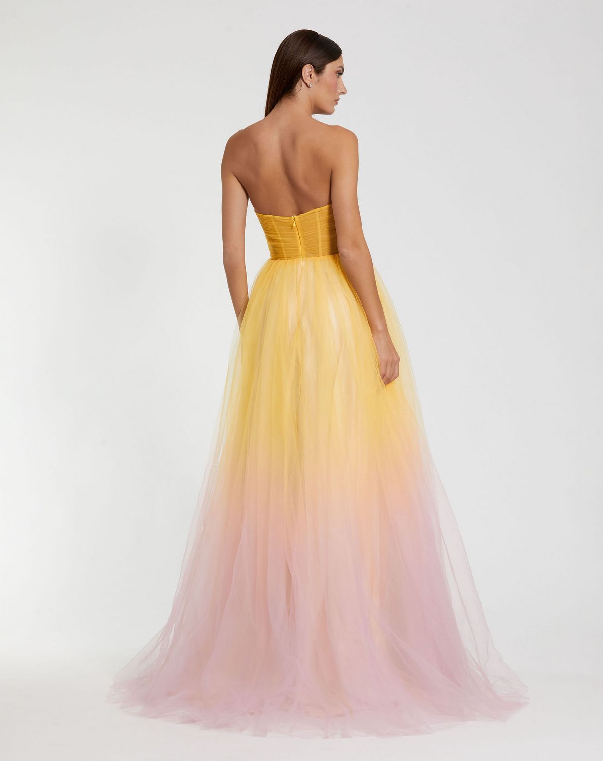 Mac Duggal 37005 Prom Long Ball Gown Formal Ombre Dress