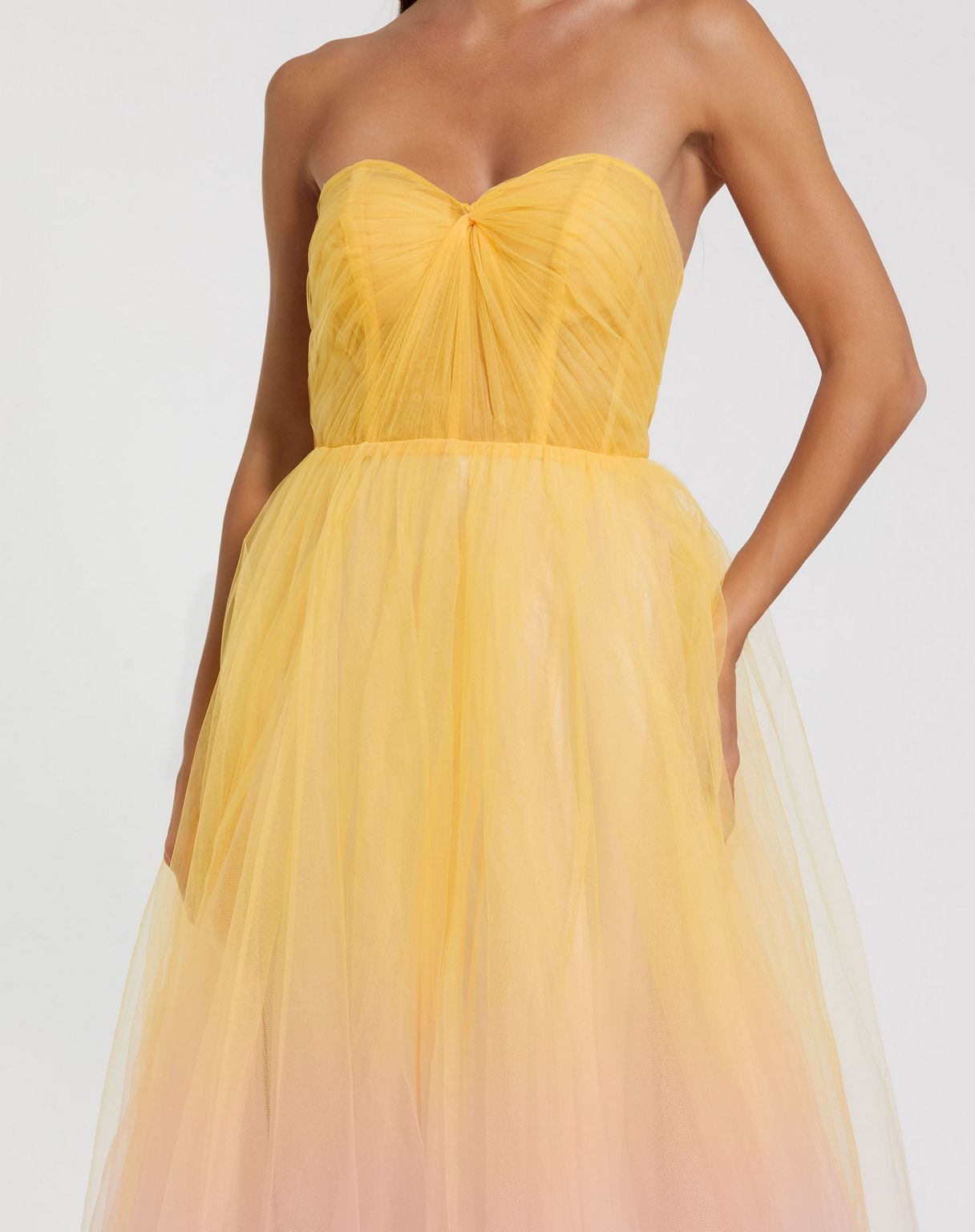 Mac Duggal 37005 Prom Long Ball Gown Formal Ombre Dress