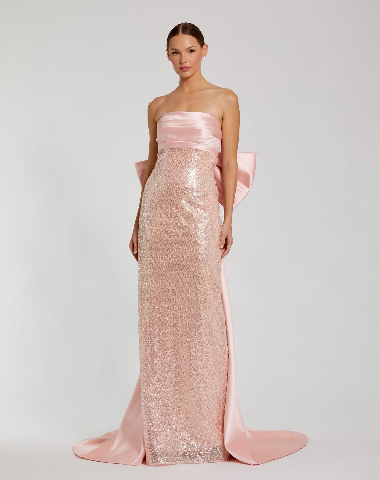 Mac Duggal 37011 Long Fitted Formal Evening Prom Dress