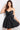Cocktail Dresses Pleated Short Cocktail Dress Black