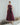 Cocktail Dresses  Printed A Line Midi Length Dress Magenta Multi