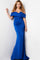 Formal Dresses Long Fitted High Slit Formal Evening Dress Royal
