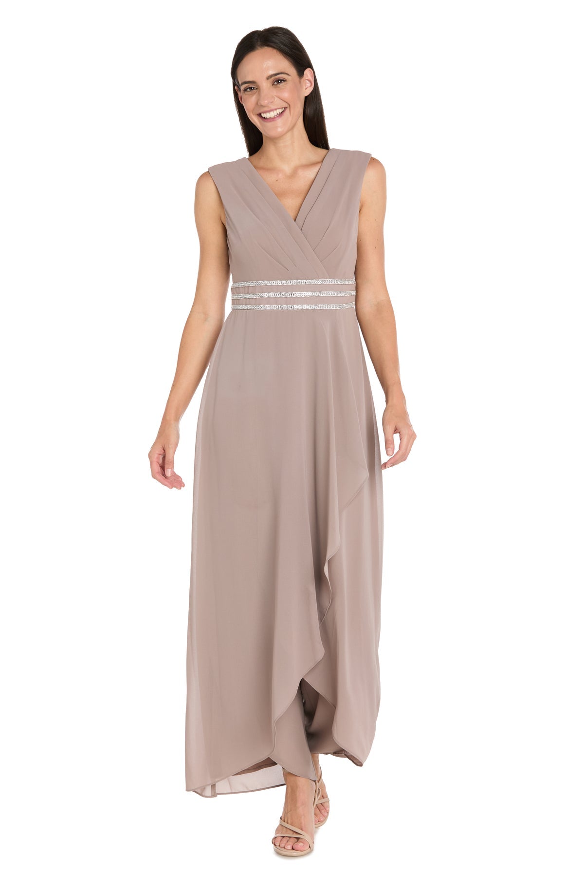 Jumpsuit Formal Long Jumpsuit Mocha