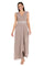 Jumpsuit Formal Long Jumpsuit Mocha