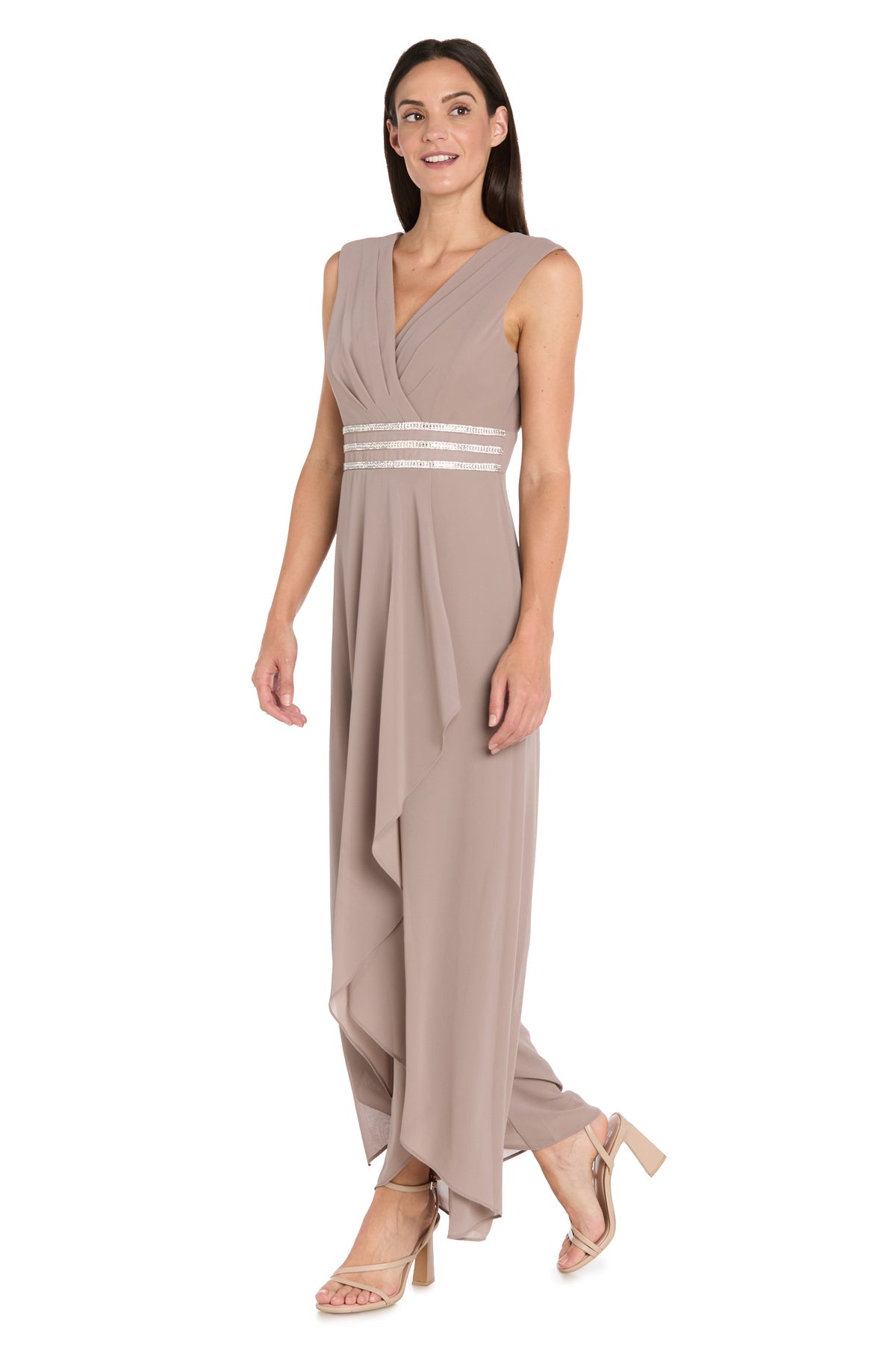 Jumpsuit Formal Long Jumpsuit Mocha