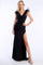 Prom Dresses Formal Feather Prom Long Dress Black