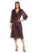 Homecoming Dresses Homecoming Short Metallic Cocktail Dress Merlot