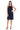 Homecoming Dresses Short Petite Homecoming Ruffle Cocktail Dress Navy