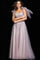 Formal Dresses  Long Beaded Formal A Line Evening Dress Mauve