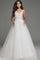 Wedding Dresses Bridal Long Ball Gown Beaded Floral Applique Wedding Dress White