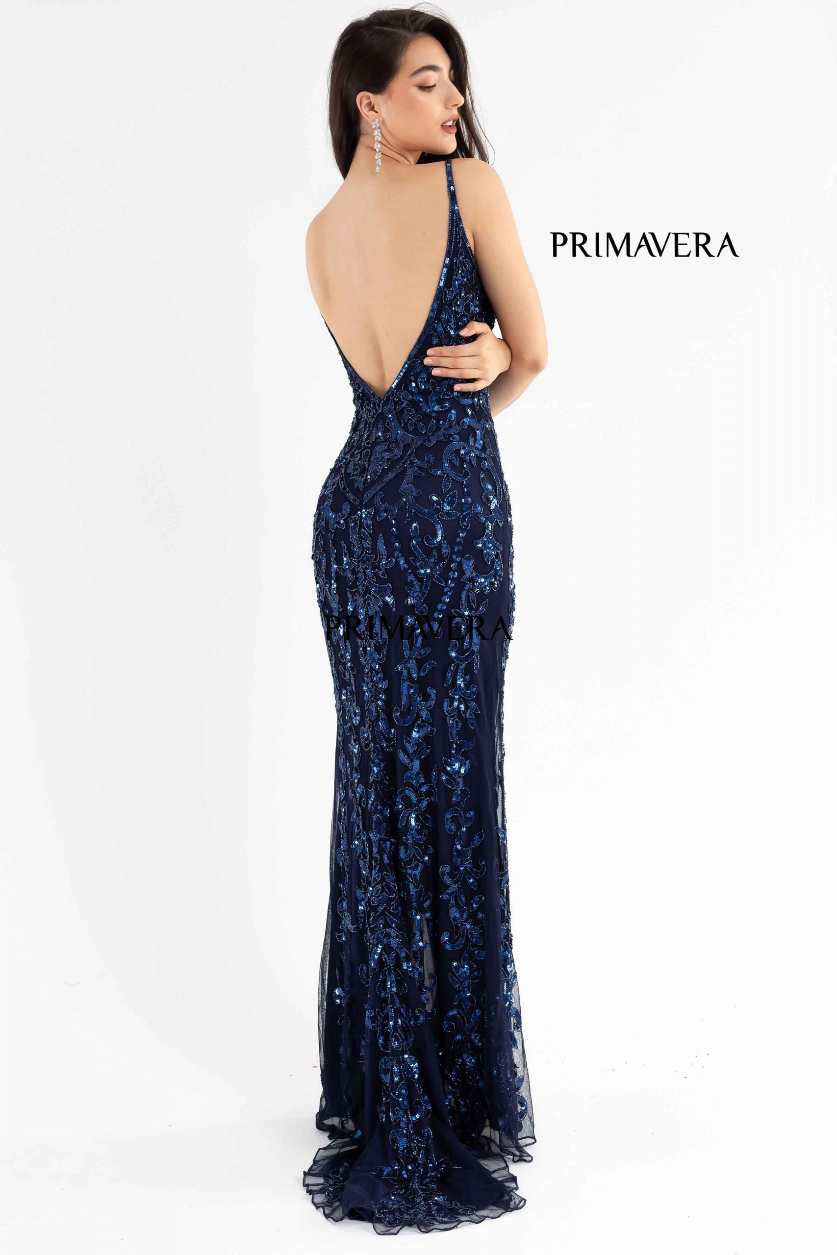 Primavera Couture 3749 Formal Long Prom Fitted Dress