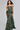 Formal Dresses Long Mermaid Floral Evening Prom Dress Dark Green