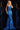 Prom Dresses Fitted Formal Long Mermaid Sequin Prom Dress Blue/Multi
