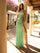 Prom Dresses Fitted Long Sequin Prom Dress Mint