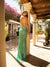 Prom Dresses Fitted Long Sequin Prom Dress Mint