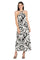 Formal Dresses Long Printed Formal Petite Maxi Dress Black/White