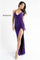 Prom Dresses Long Fitted Formal Sequin Prom Gown Purple