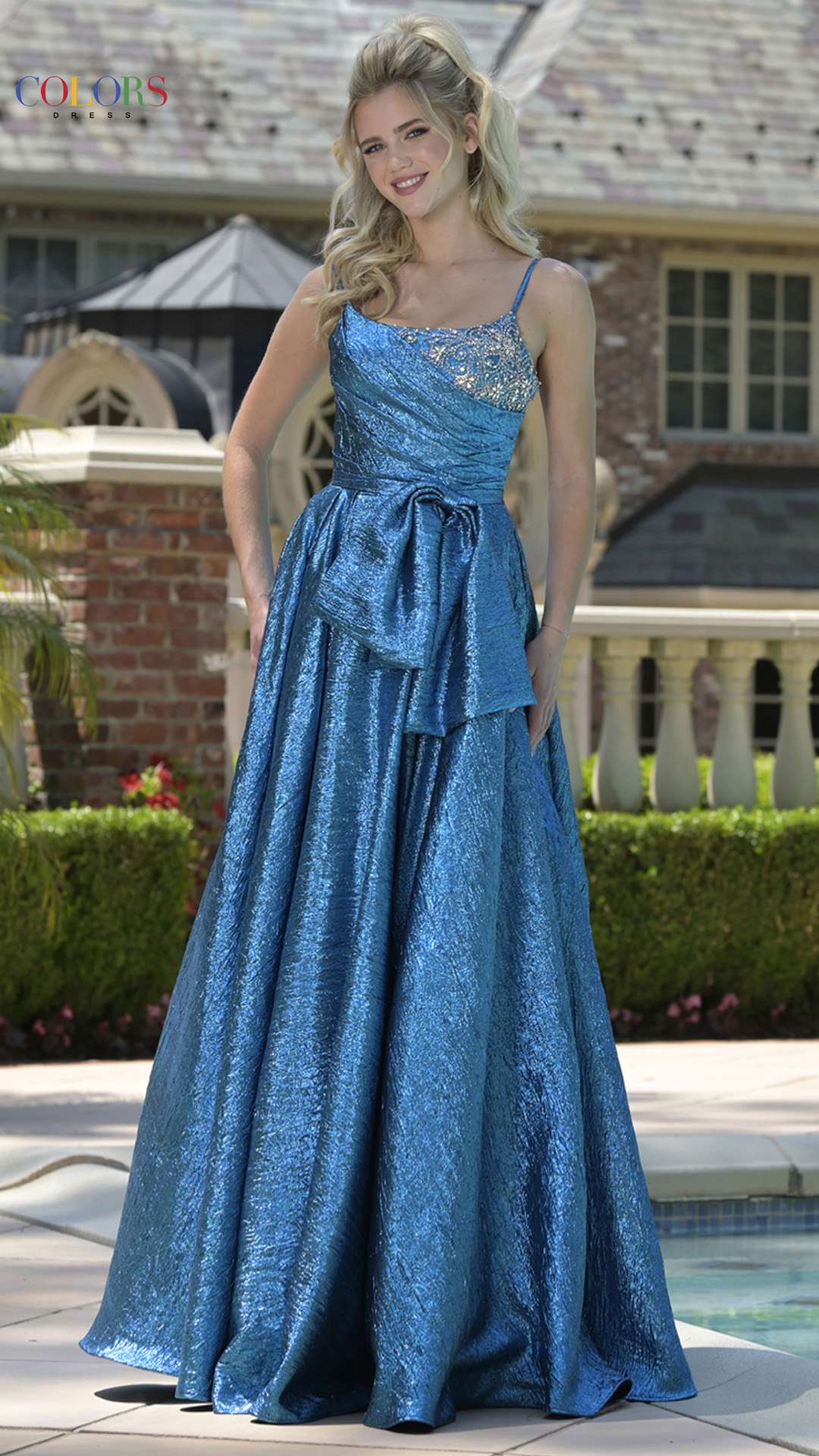 Prom Dresses Long Formal A Line Prom Dress Turquoise