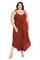 Jumpsuit Short Fitted Midi Length Plus Size Jumpsuit Spice