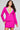 Cocktail Dresses Long Sleeve Blazer Two Piece Short Cocktail Dress Fuchsia