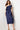 Cocktail Dresses Short Mermaid Fit Ruffled Cocktail Midi Dress Navy