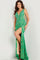 Prom Dresses Long Beaded Lace Formal Evening Prom Dress Green