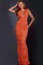Prom Dresses Long Formal Fitted Evening Dress Orange