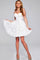Cocktail Dresses Sweetheart Neckline Short Cocktail Dress Off-White