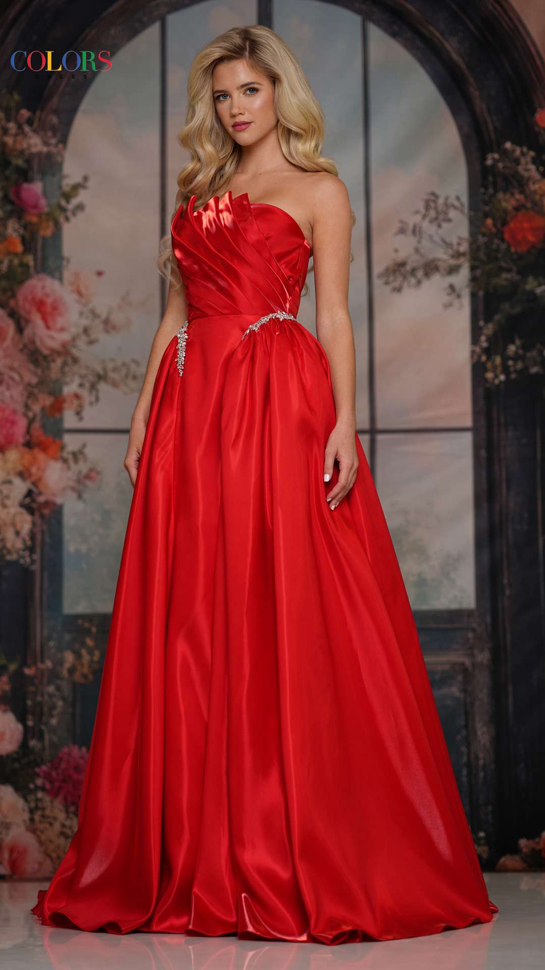 Prom Dresses Long Formal Ball Gown Evening Prom Dress Red