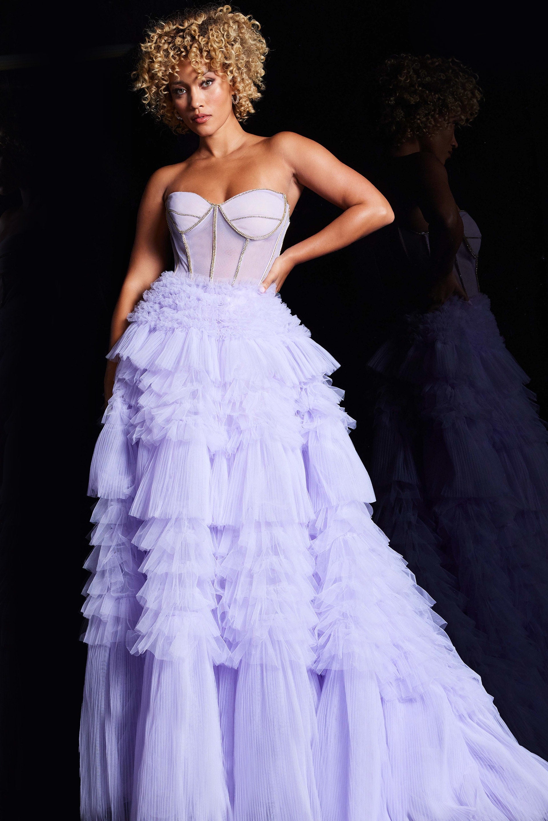 Jovani 38539 Long Formal Prom Ball Gown