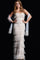 Formal Dresses Long Evening Beaded Fringe Formal Dress Ivory