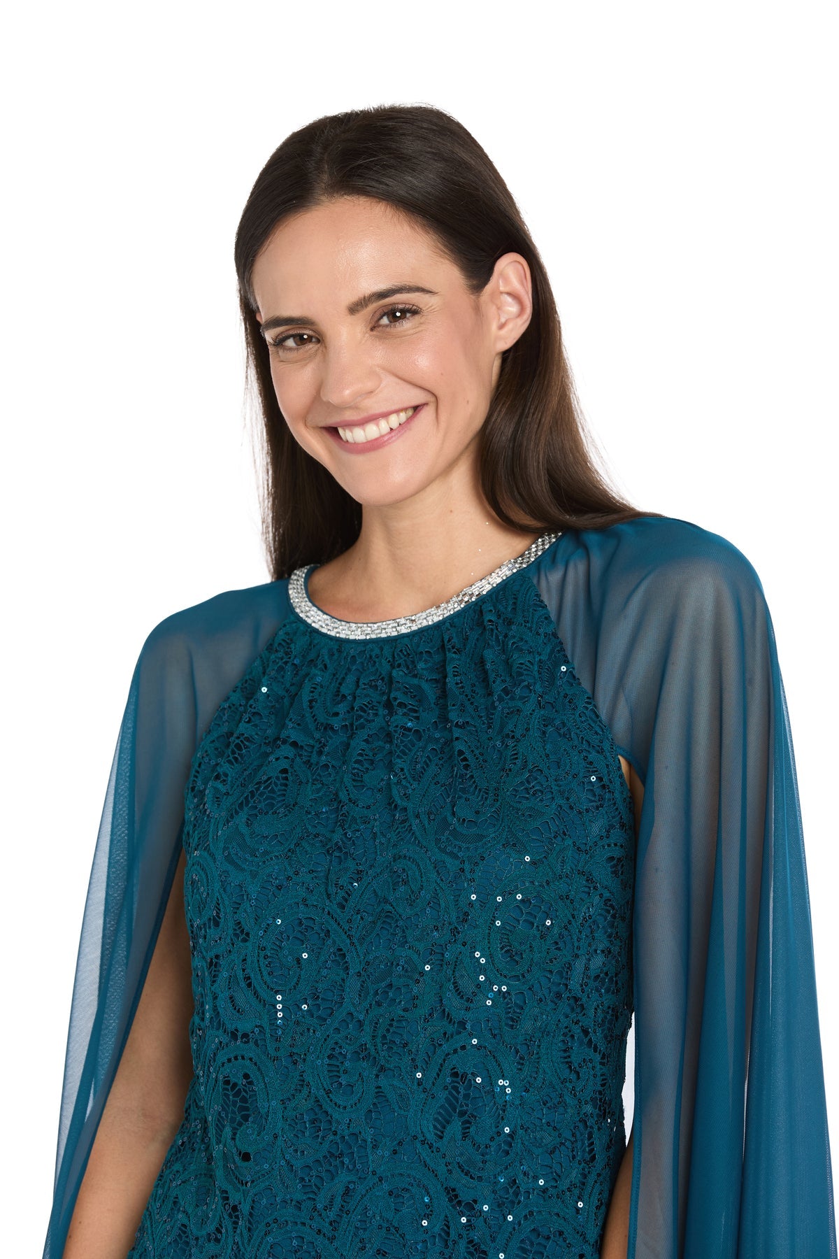 R&M Richards 3864 Short Lace Homecoming Cocktail Dress