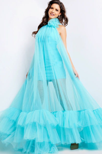 Formal Dresses Tulle Long Maxi Formal Dress Turquoise