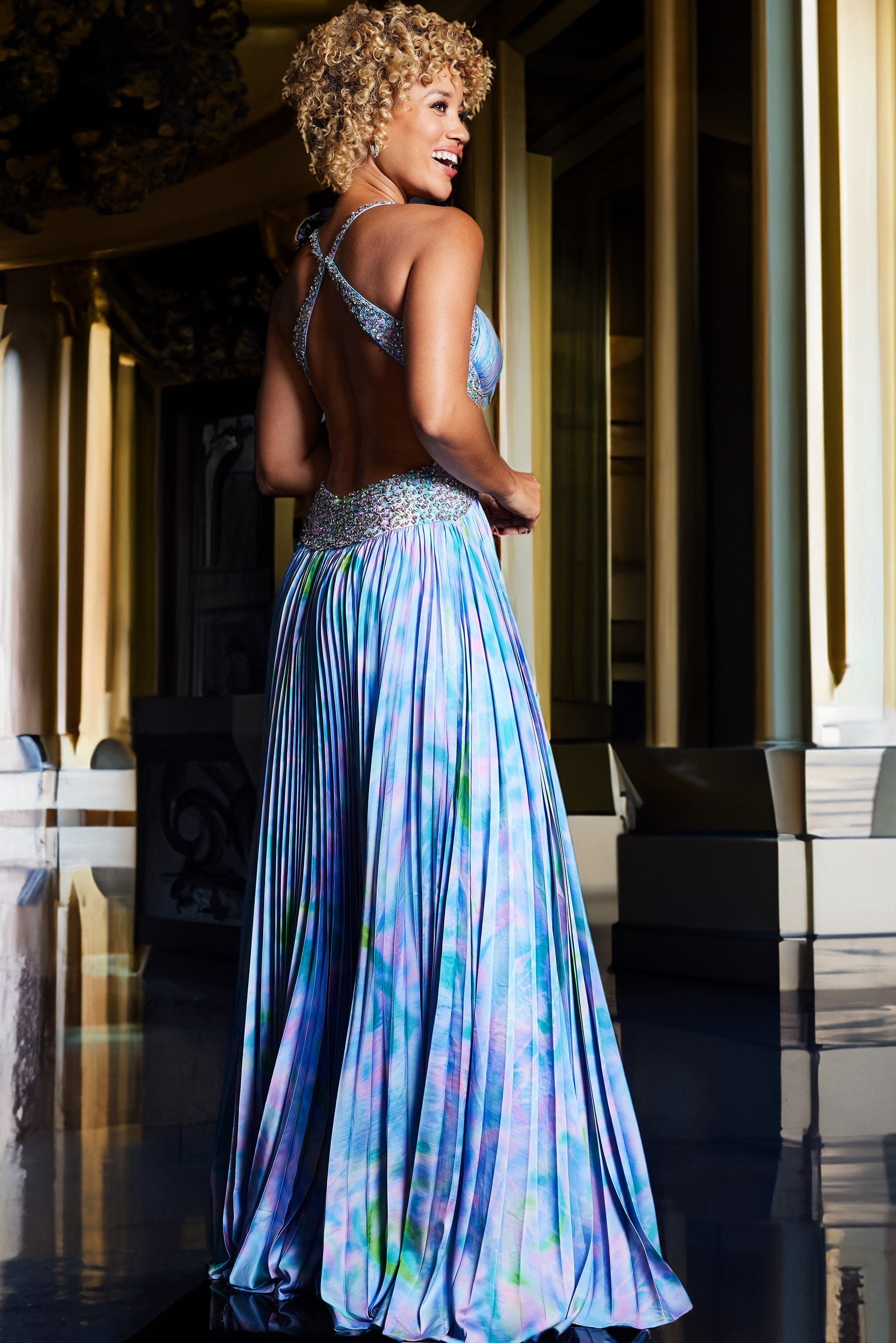 Jovani 38722 Sleeveless Long Formal Dress
