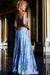 Formal Dresses Sleeveless Long Formal Dress Blue