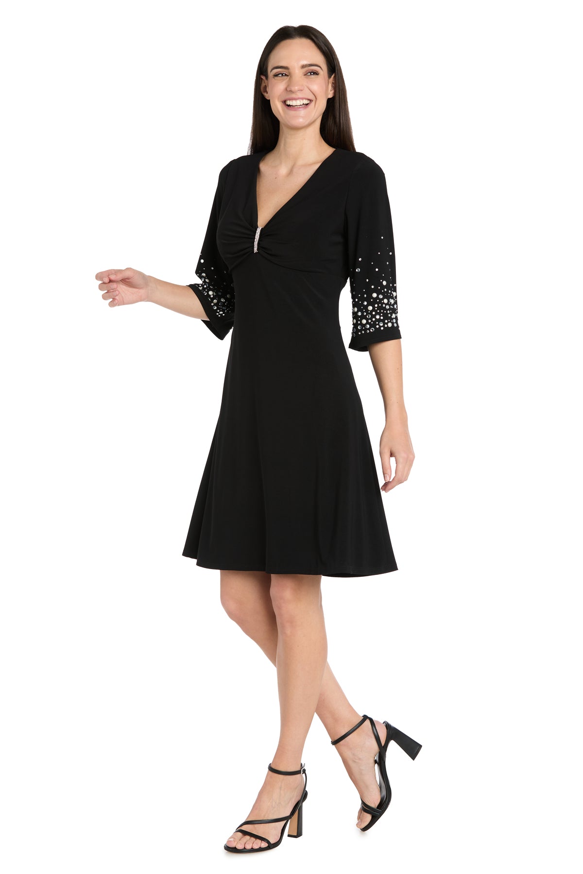 Cocktail Dresses Beaded Short Cocktail Dress Black