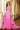 Prom Dresses Formal Sequin Prom Long Tiered Back Panel Dress Hot Pink
