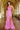 Prom Dresses Beaded Long Lace Formal Prom Mermaid Dress Pink