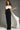 Formal Dresses Long Cape Sleeve Formal Fitted Evening Dress Black/White