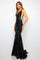 Prom Dresses Long Fitted Sequin Formal Prom Dress Black