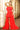 Prom Dresses Ball Gown Formal High Low Prom Dress Red