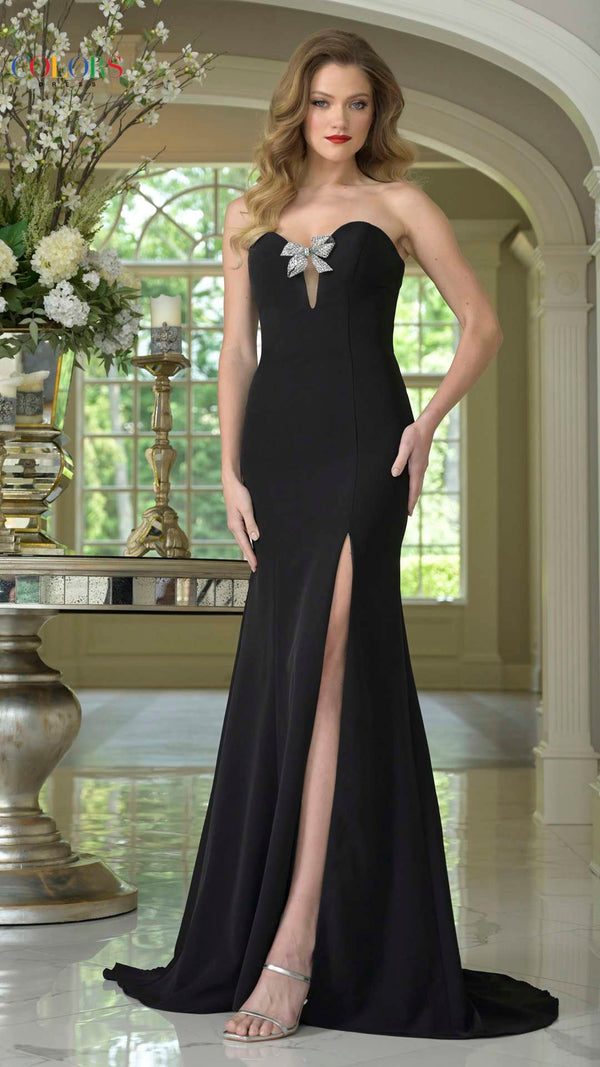 Colors 3889 Mermaid Long Formal Evening Prom Dress