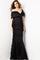 Formal Dresses Formal Long Fitted Evening Dress Black