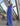 Formal Dresses Long Formal Slit Ruffle Dress Blue