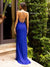 Prom Dresses Prom Sequins Long Fitted Dress Royal Blue